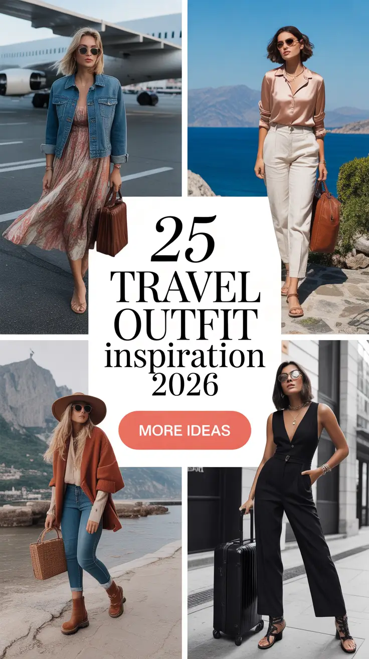 Travel Outfit Inspiration 2026: Chic & Comfortable Style Ideas for Europe, Japan, and Beyond