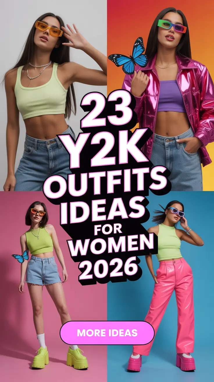 Y2K Outfits Ideas for Women 2026: Fresh Street Style Inspirations