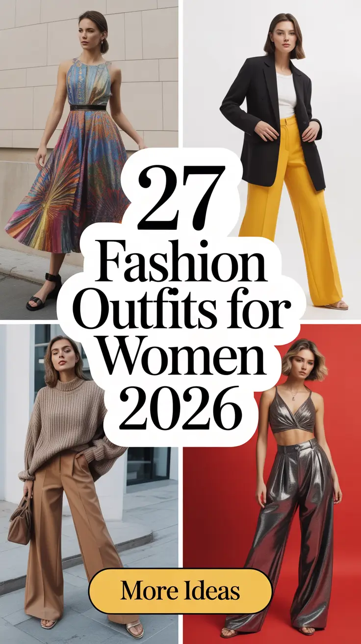 Fashion Outfits for Women 2026 – Elegant Everyday Trends with Kpop and Aesthetic Inspiration