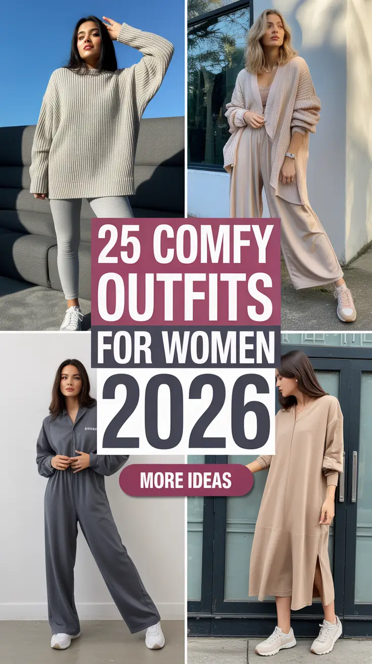 Comfy Outfits for Women 2026 That Redefine Chic and Cozy Style