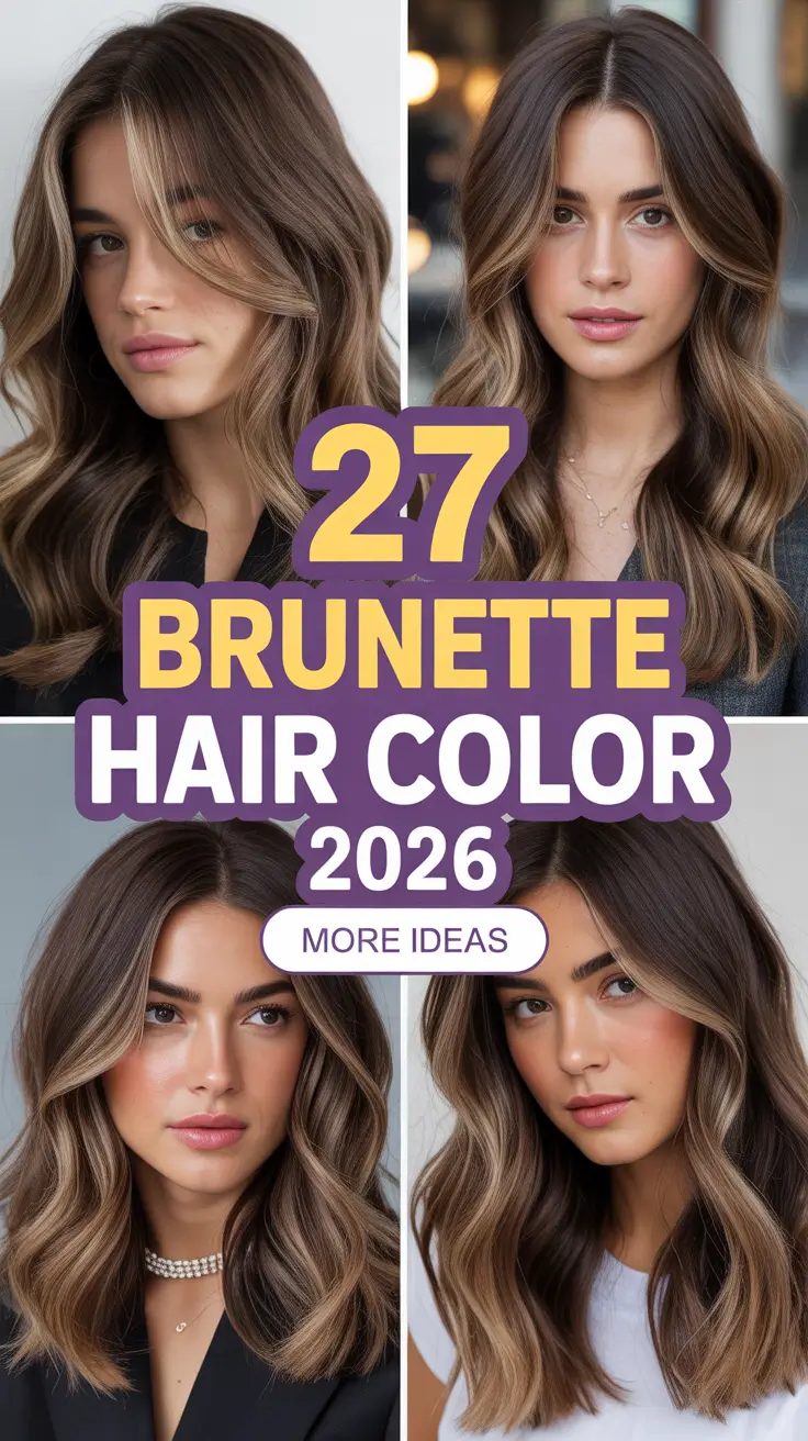 Brunette Hair Color 2026 Trends That Look Effortlessly Expensive and Cool
