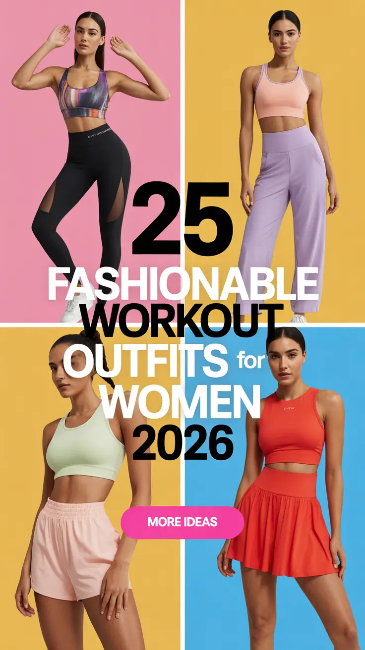 Fashionable Workout Outfits for Women 2026: Cute, Classy & Aesthetic Gym Inspo for Every Season