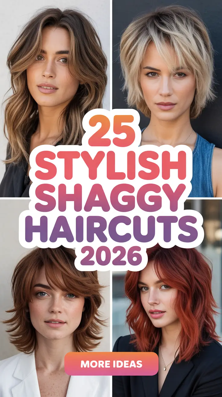 Stylish Shaggy Haircuts 2026: The Ultimate Guide to Trendy Looks for Women
