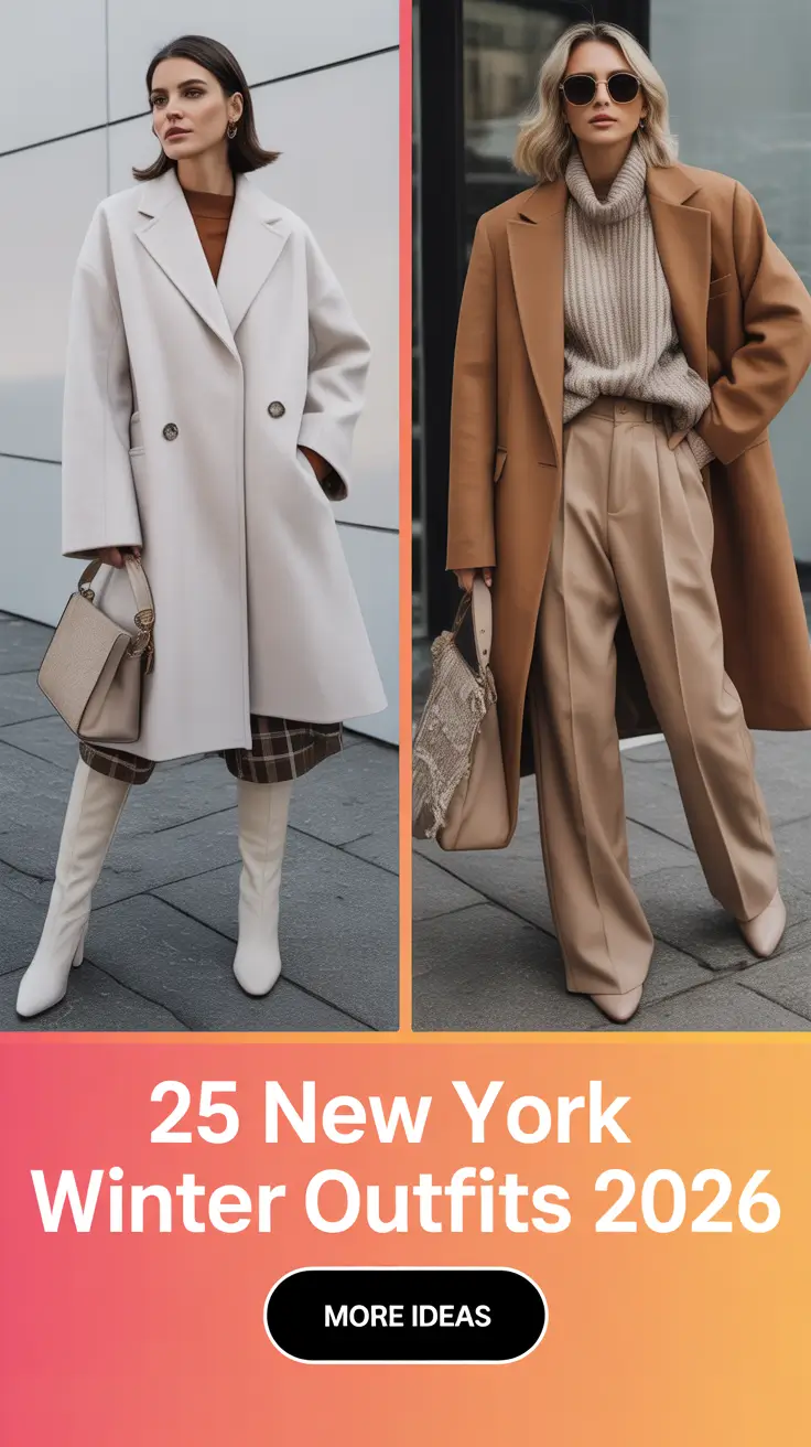 New York Winter Outfits 2026: Cozy Street Style Inspo for Cold Weather Days