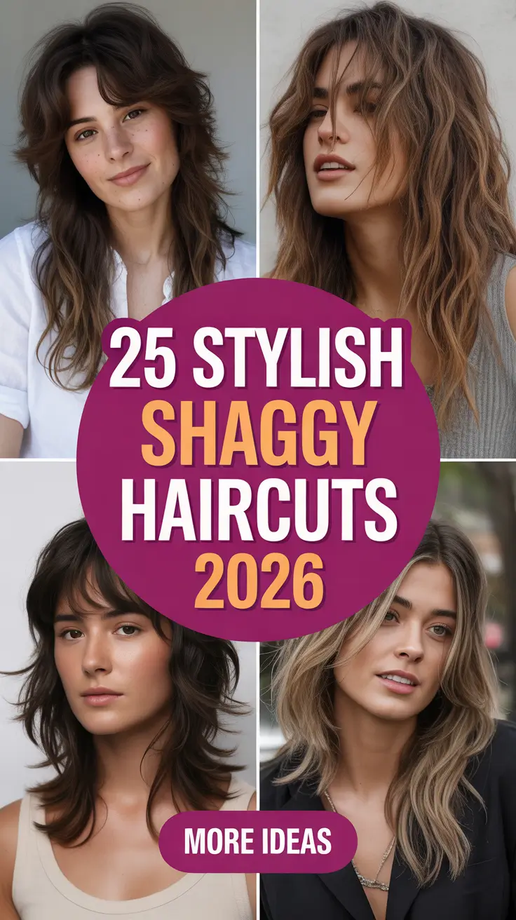 Stylish Shaggy Haircuts 2026: The Ultimate Guide to Trendy Looks for Women