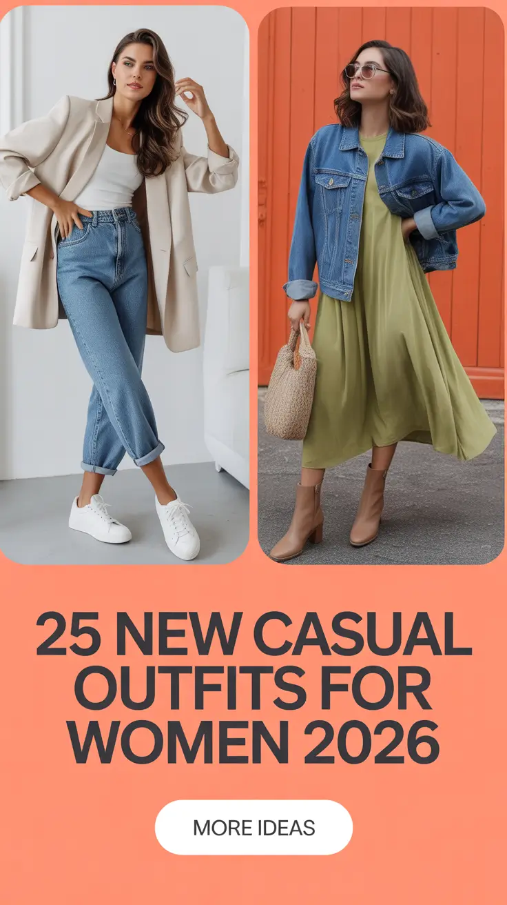New Casual Outfits for Women 2026: Smart, Chic & Classy Ideas for Every Season