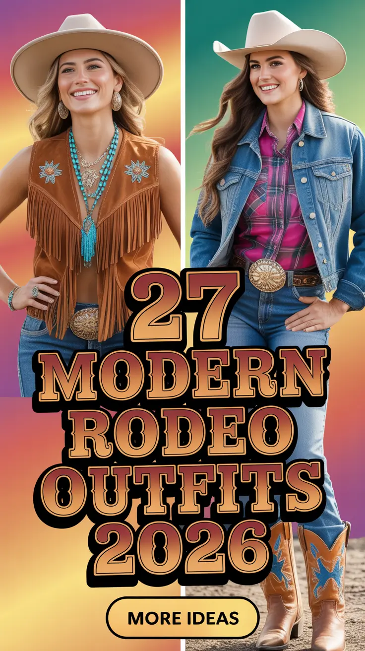 Modern Rodeo Outfits 2026: Western Chic Ideas for Stylish Women from Texas to Houston