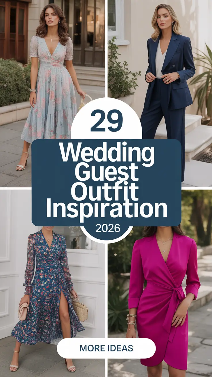 Wedding Guest Outfit Inspiration 2026: Chic & Colorful Ideas for Every Style and Season
