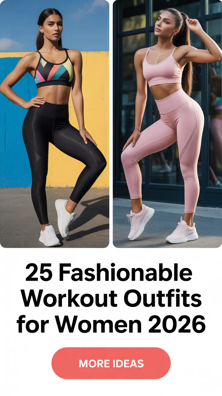 Fashionable Workout Outfits for Women 2026: Cute, Classy & Aesthetic Gym Inspo for Every Season
