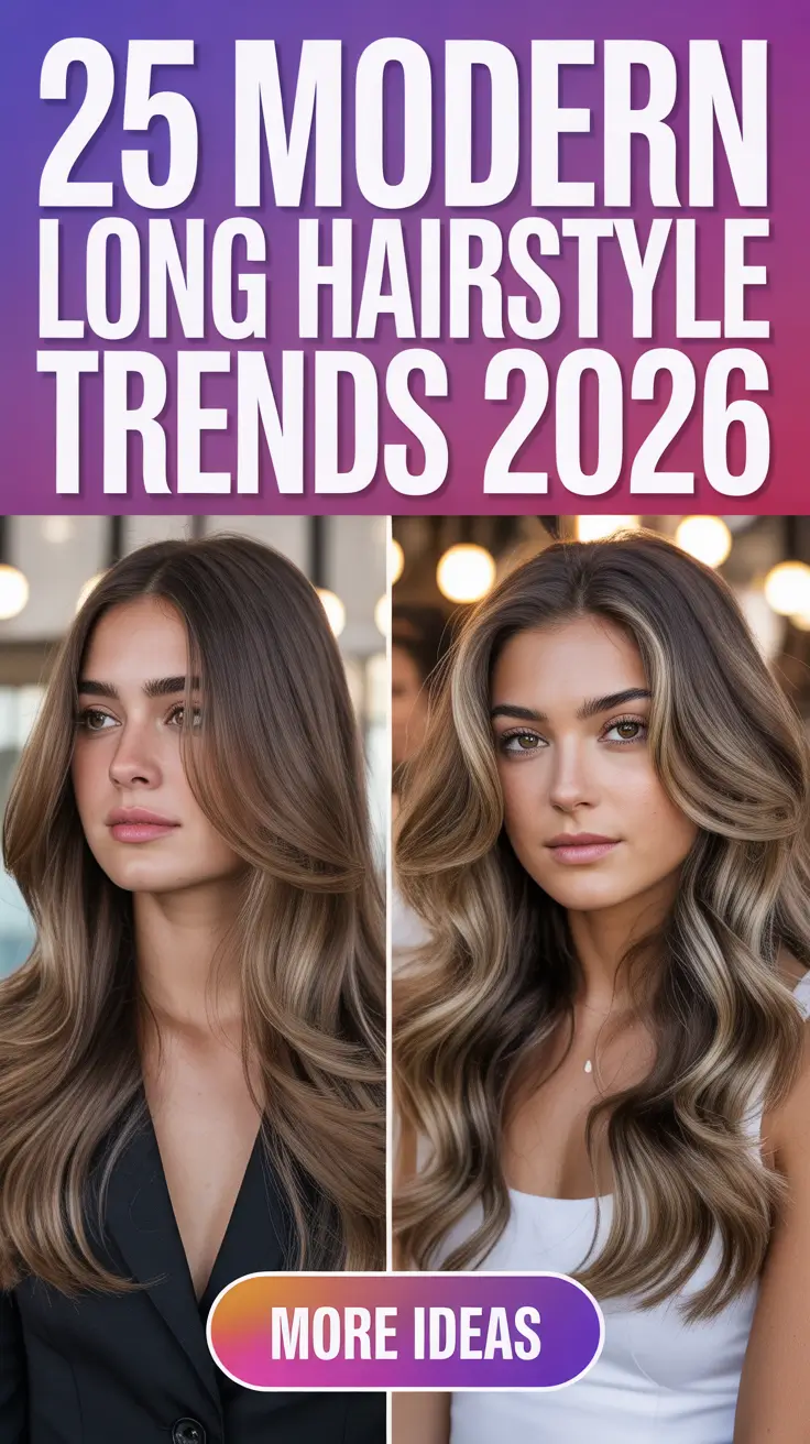 Modern Long Hairstyle Trends 2026 That Will Define The Year’s Most Trendy Layered Looks