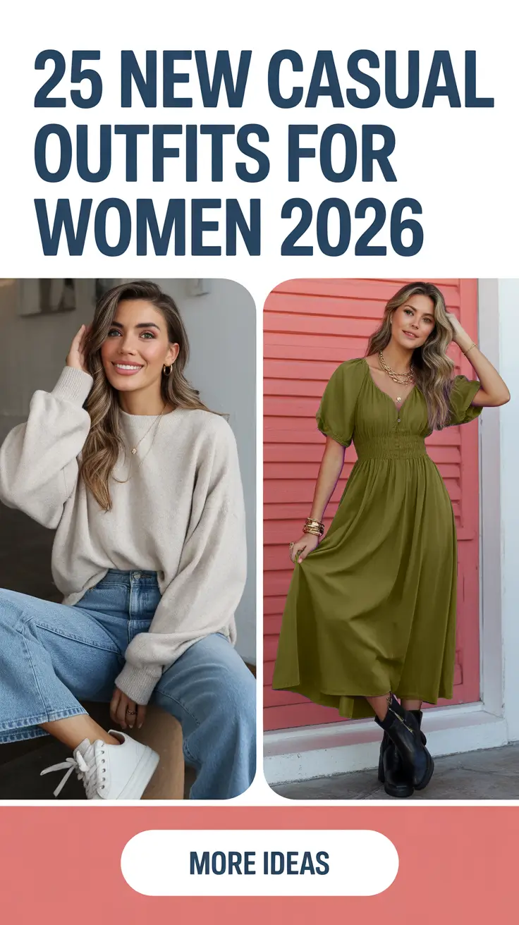 New Casual Outfits for Women 2026: Smart, Chic & Classy Ideas for Every Season