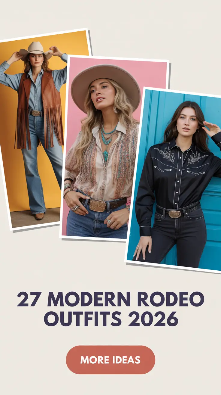Modern Rodeo Outfits 2026: Western Chic Ideas for Stylish Women from Texas to Houston