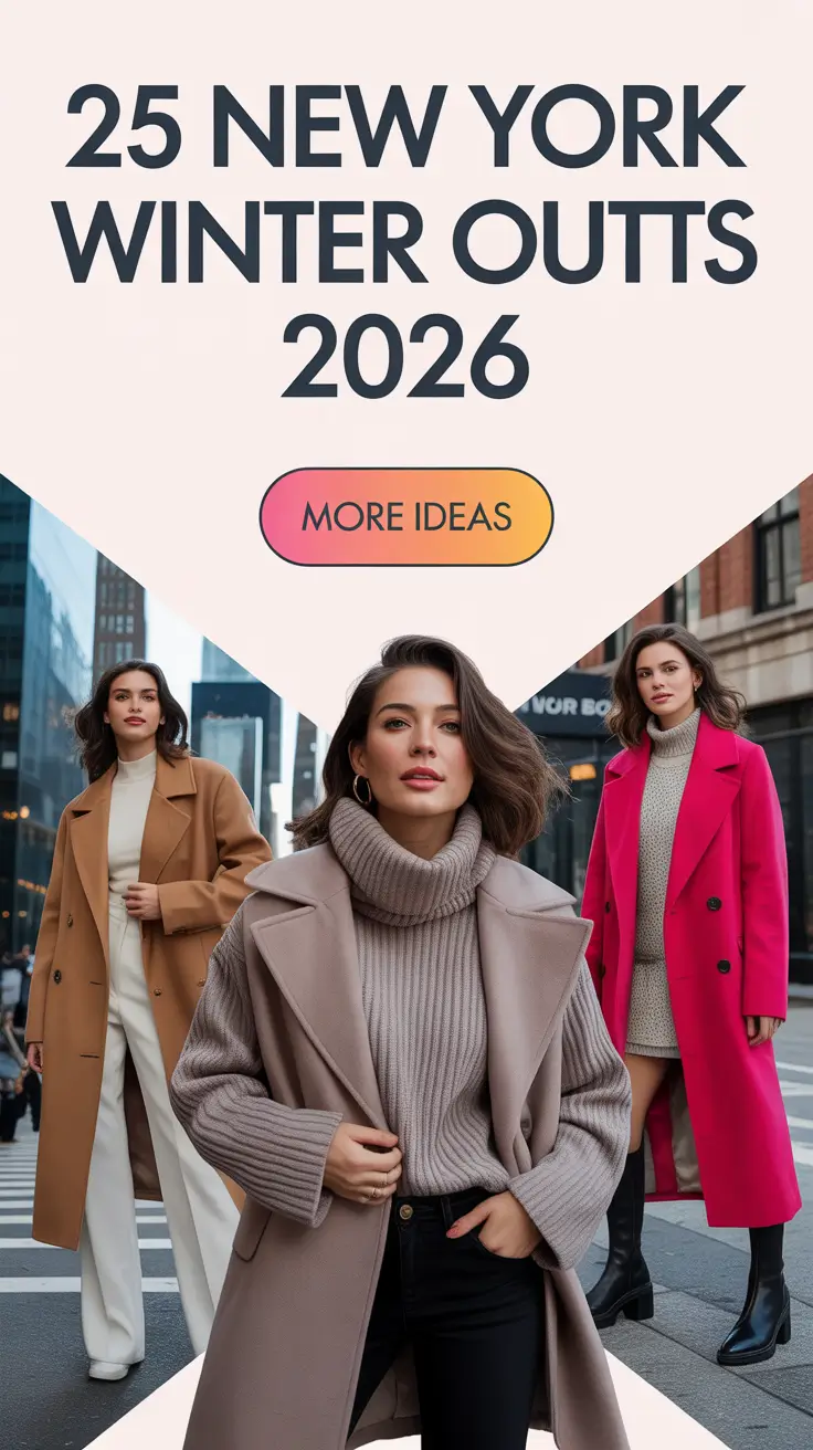 New York Winter Outfits 2026: Cozy Street Style Inspo for Cold Weather Days