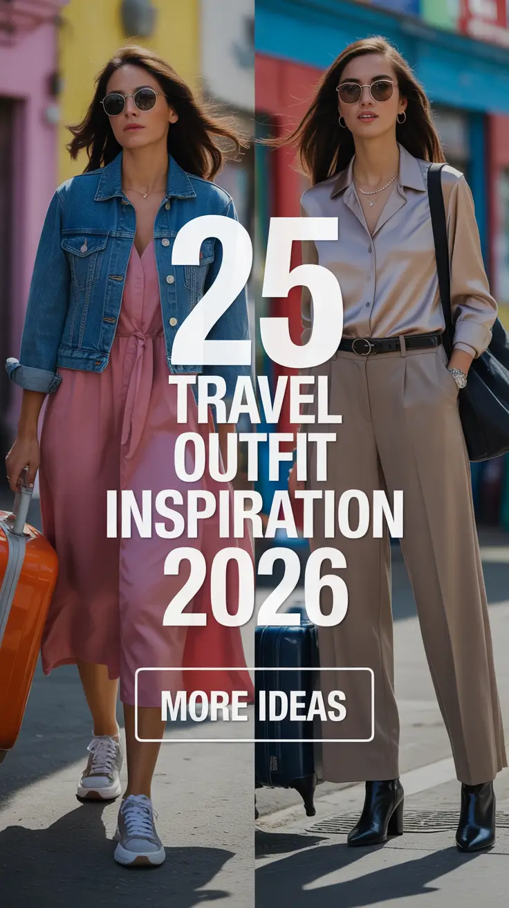 Travel Outfit Inspiration 2026: Chic & Comfortable Style Ideas for Europe, Japan, and Beyond