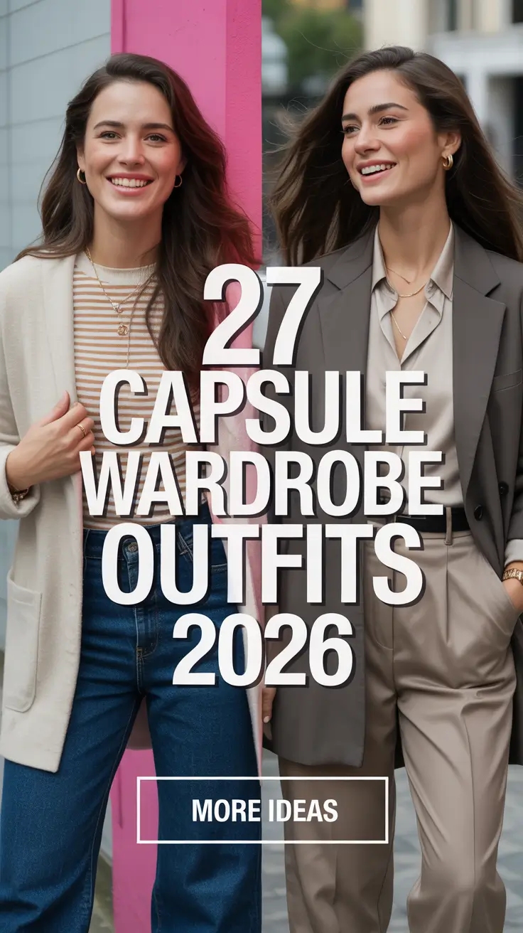 Capsule Wardrobe Outfits 2026: Timeless Minimalist Ideas for Every Season