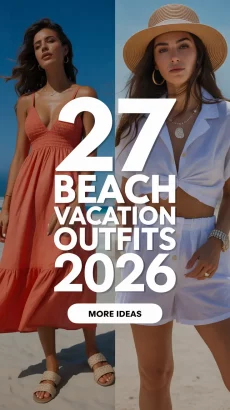 Beach Vacation Outfits 2026 – Fresh Ideas for Tropical and European Getaways