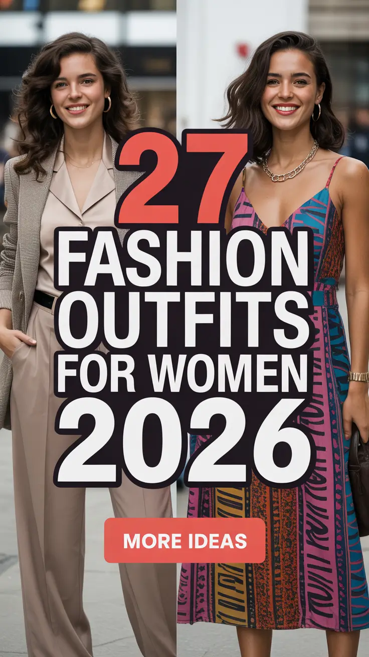 Fashion Outfits for Women 2026 – Elegant Everyday Trends with Kpop and Aesthetic Inspiration