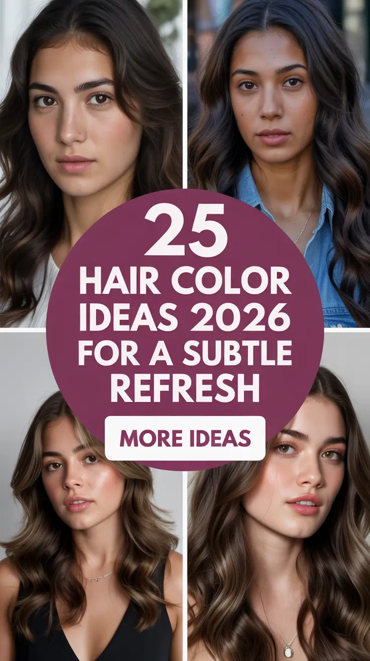 Hair Color Ideas 2026 for a Subtle Refresh