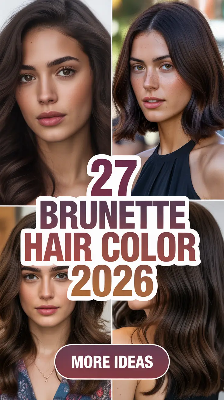 Brunette Hair Color 2026 Trends That Look Effortlessly Expensive and Cool