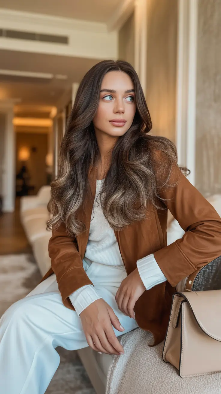 Ash Brown Hair Color 2026 – The Cool, Soft & Golden Palette Everyone Will Want