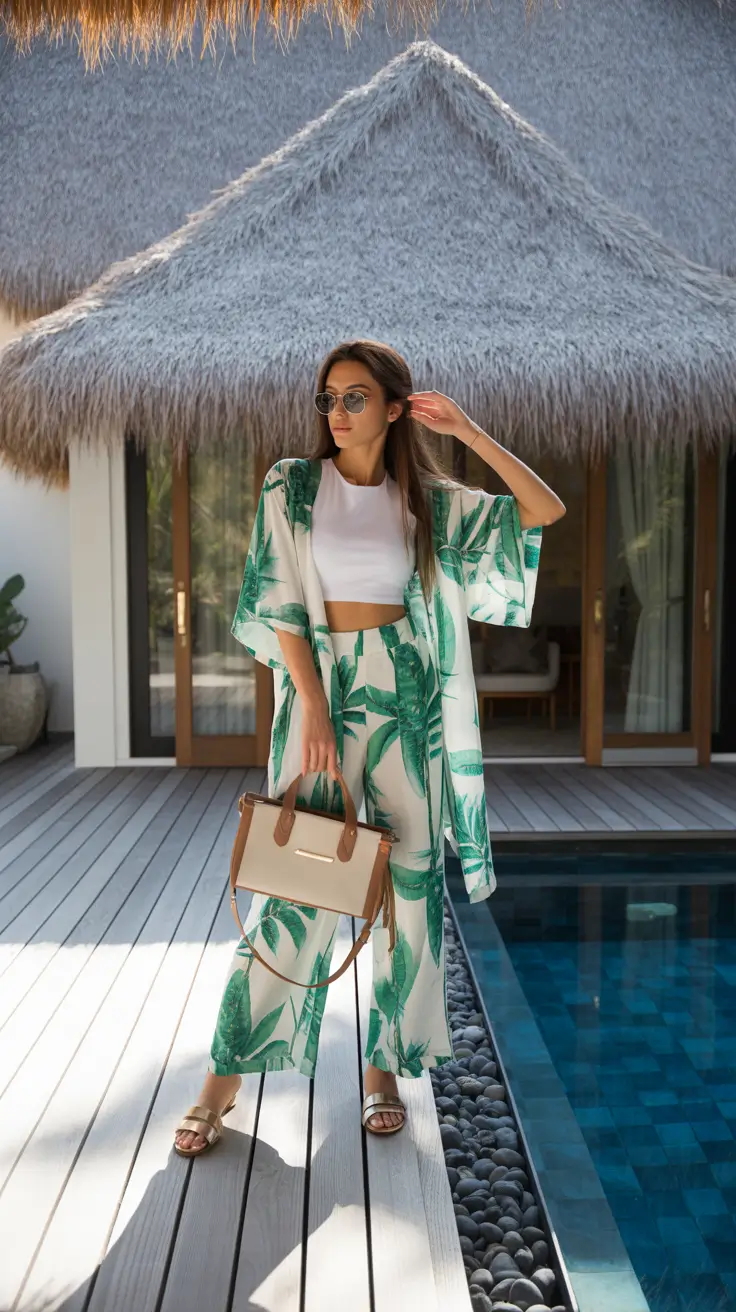 vacation outfits 2026 Leafy Resort Comfort