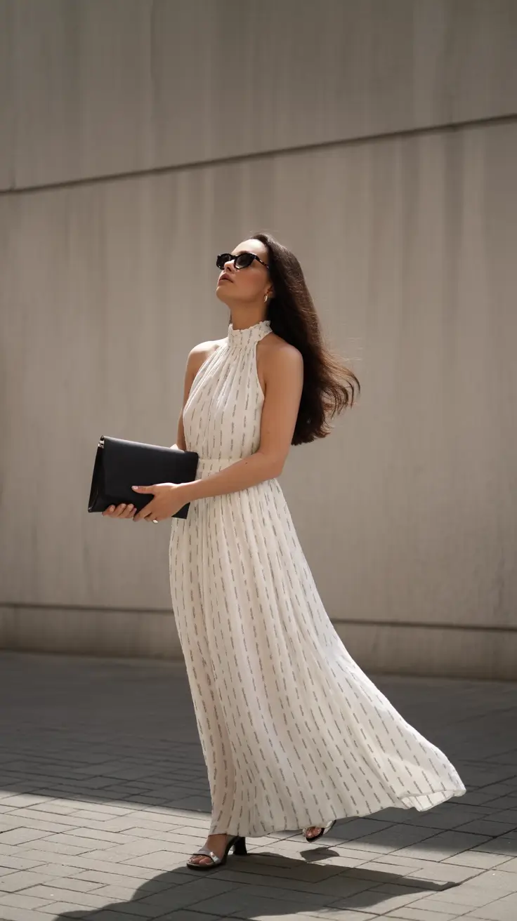 vacation outfits 2026 Cityline Resort Halter Flow