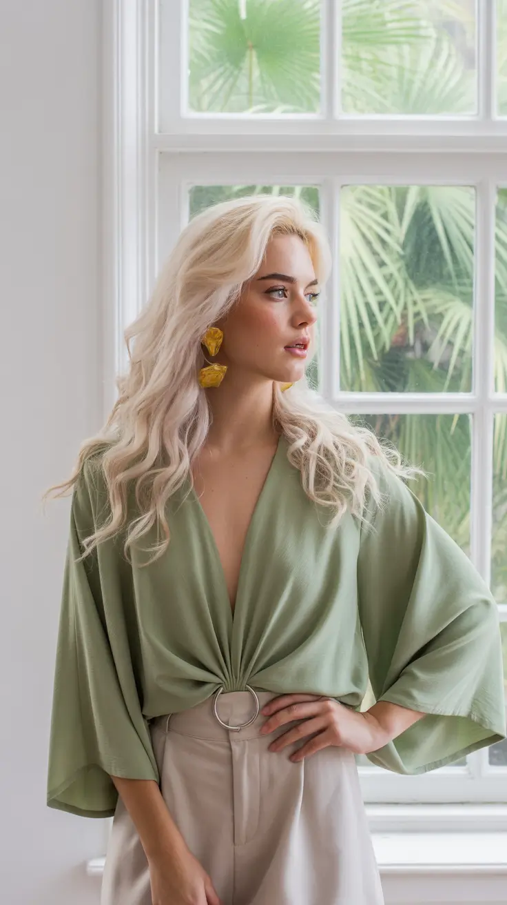 brunch outfits 2026 Soft Sage Serenity