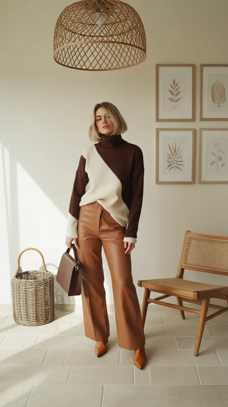 cold weather outfits 2026 Soft Geometry