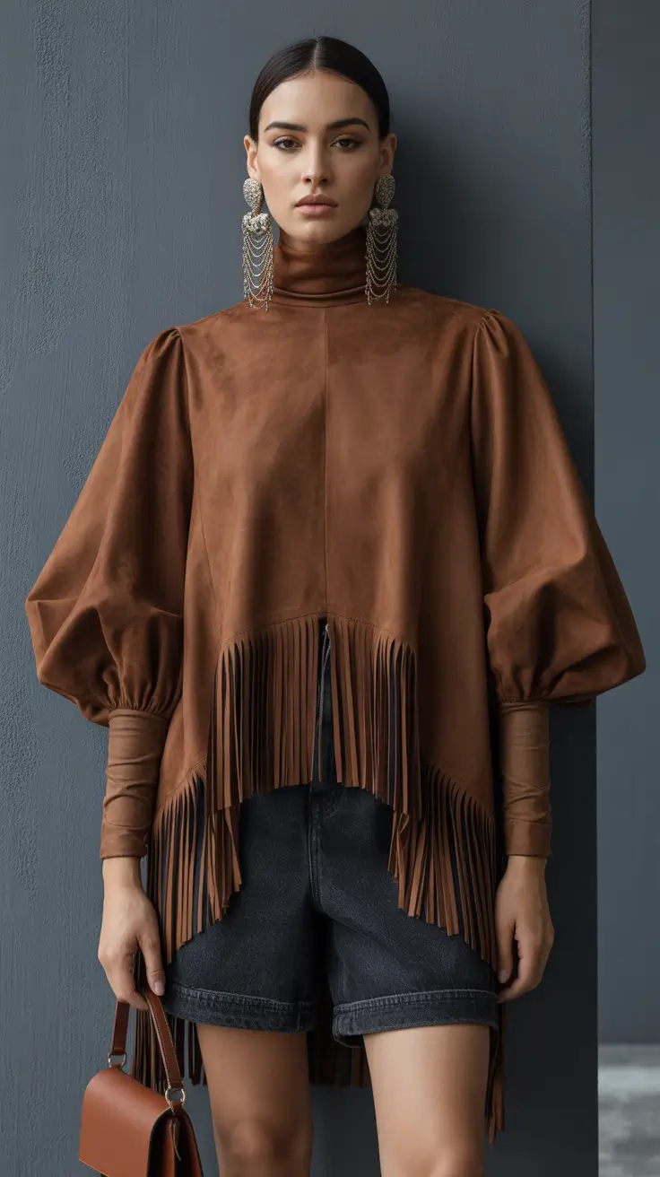 cold weather outfits 2026 Modern Fringe Confidence