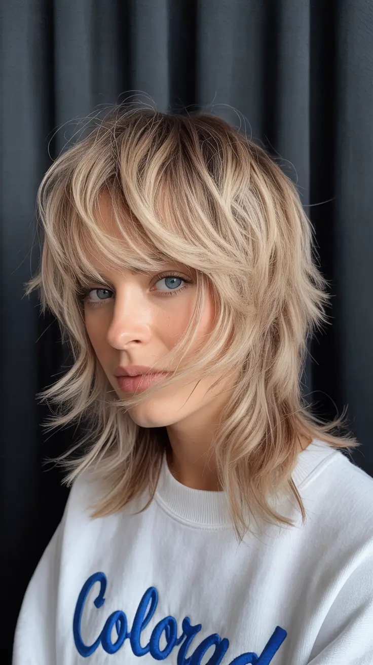 hair color light skin 2026 Champagne Layers for Everyday Glow