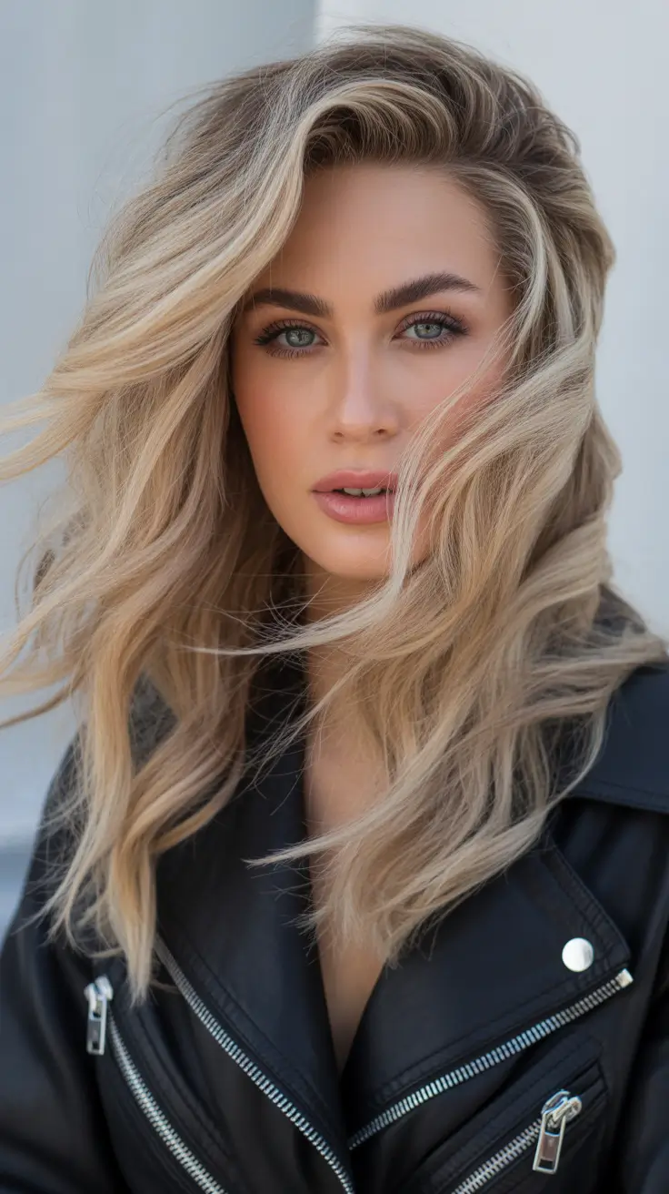 blonde hair color 2026 Icy Mushroom Blend