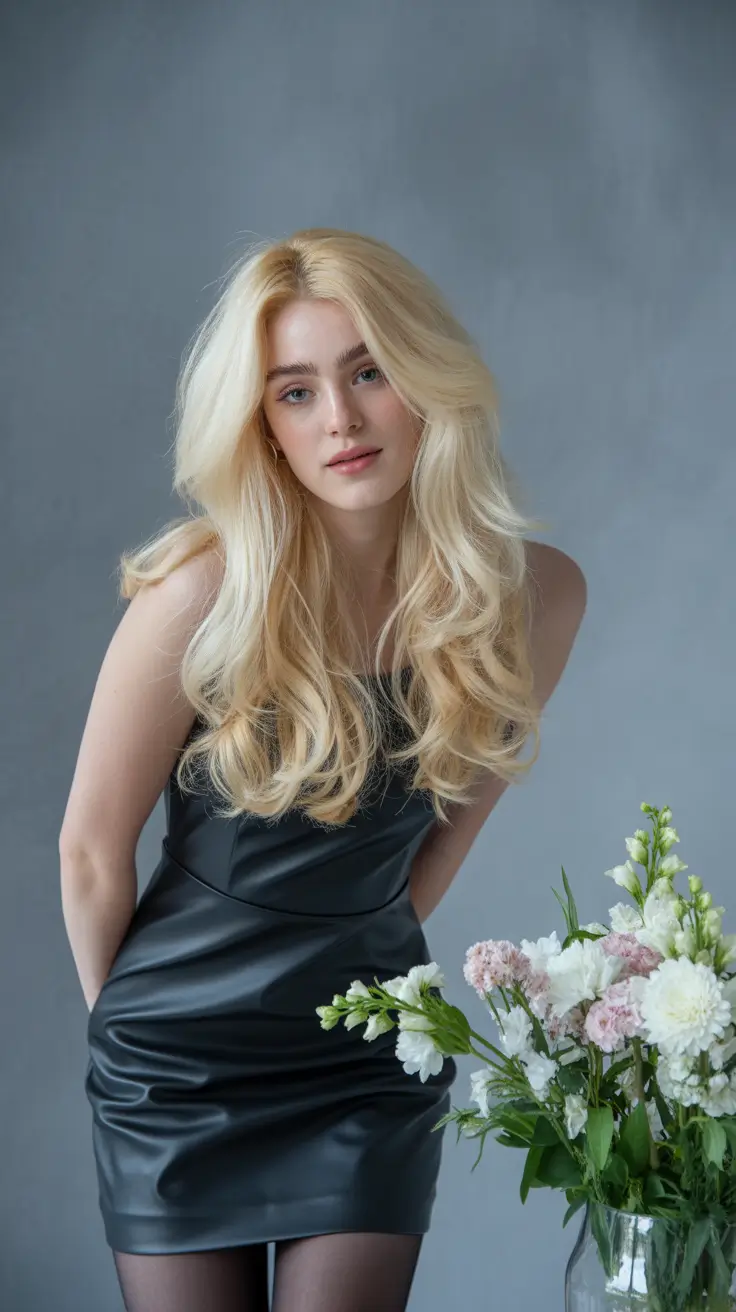 blonde hair color 2026 Soft Vanilla Volume