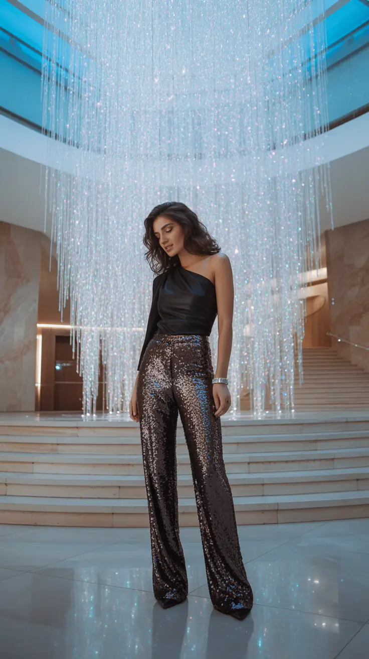 christmas party outfits 2025 Midnight Spark