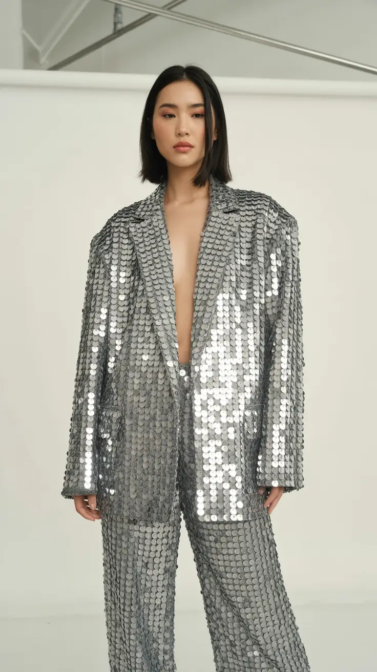 christmas party outfits 2025 Silver Siren