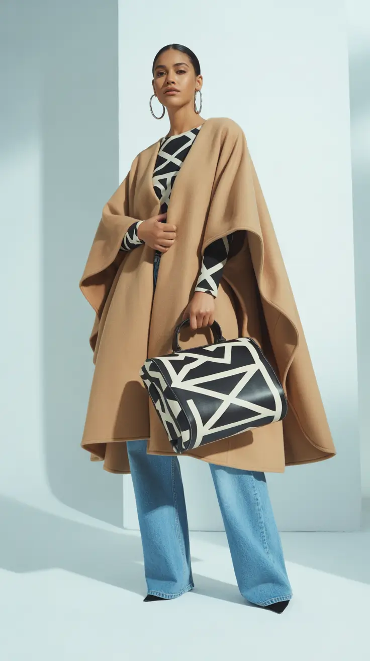 comfy outfits 2026 Graphic Camel Statement