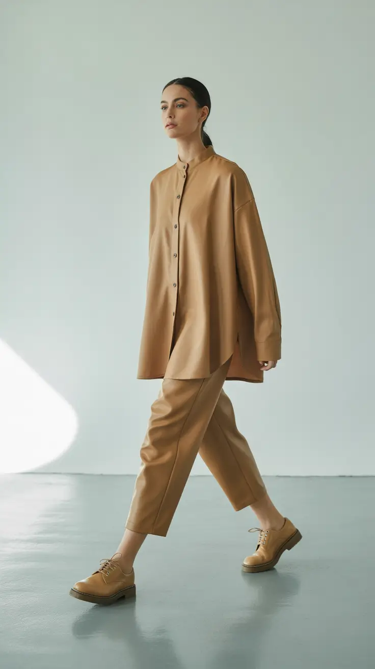 comfy outfits 2026 Monotone Warmth for Everyday Cool