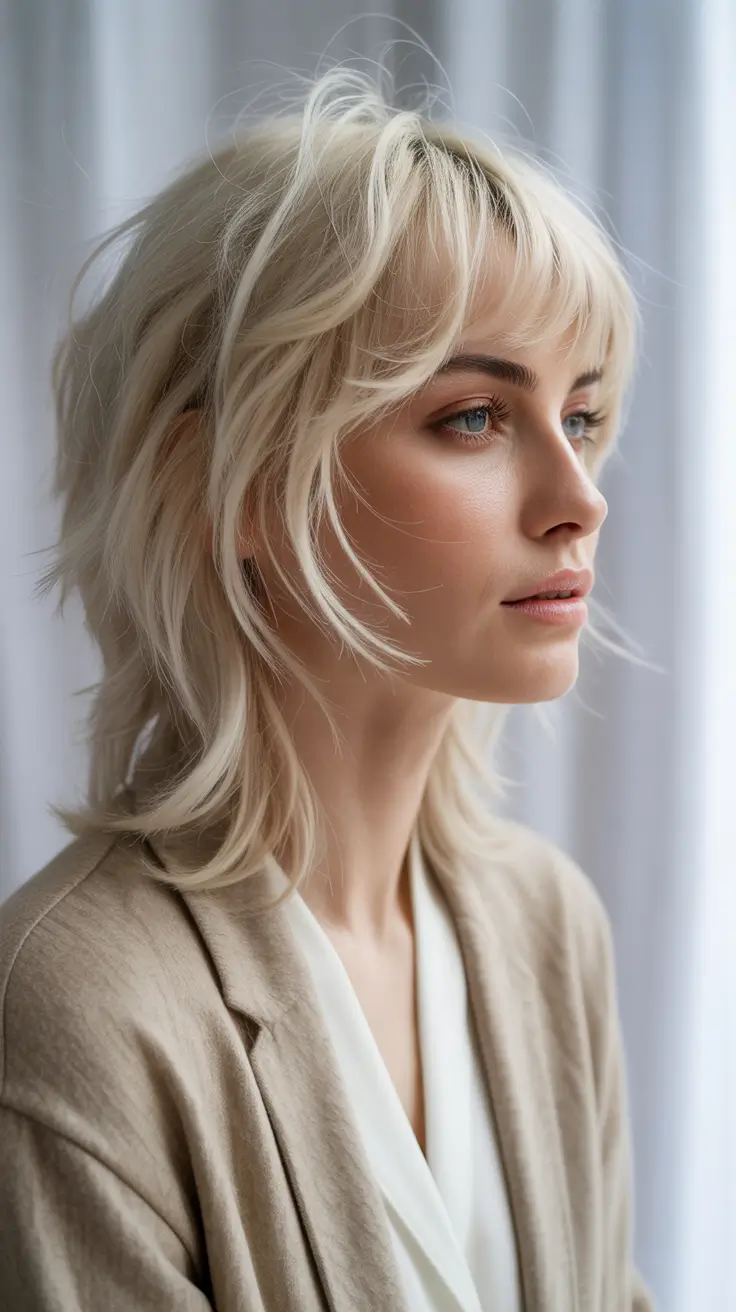 haircuts for medium hair 2026 Soft Blonde Step Cut
