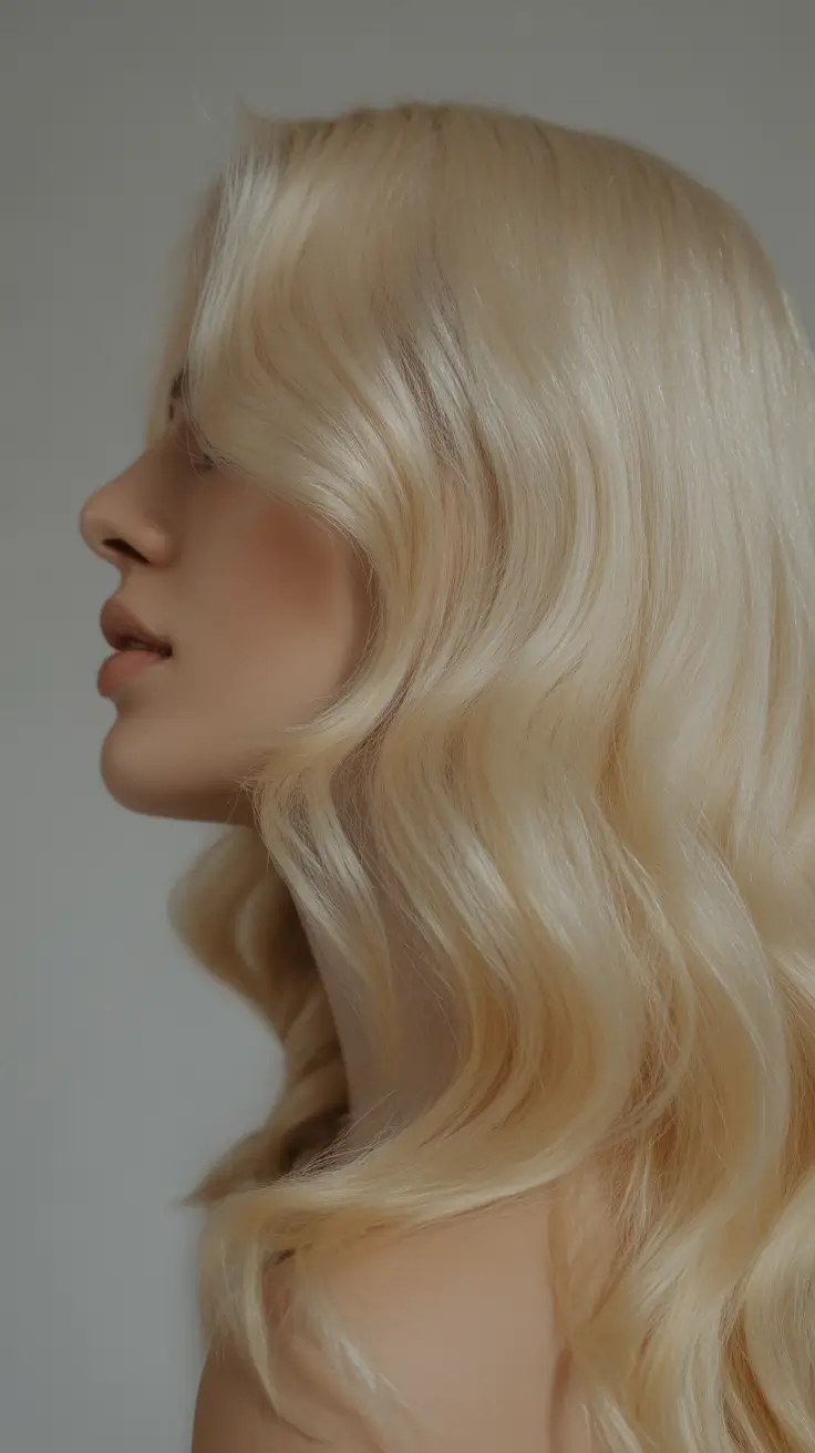 haircuts for thin fine hair 2026 Soft Platinum Waves