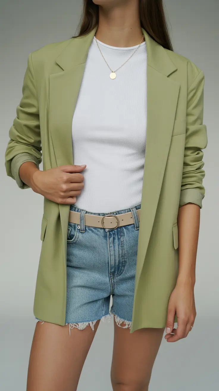 Denim outfits 2026 Soft Power Layers