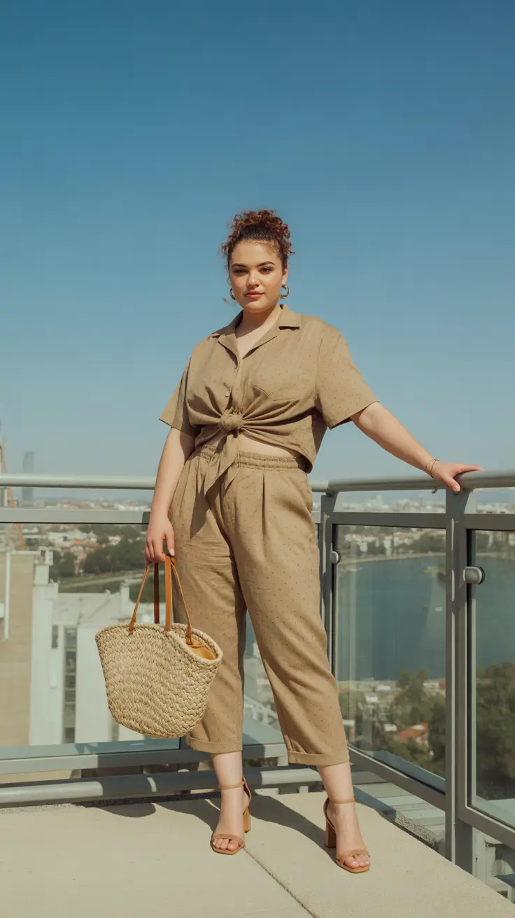 plus size outfits 2026 City Breeze Linen