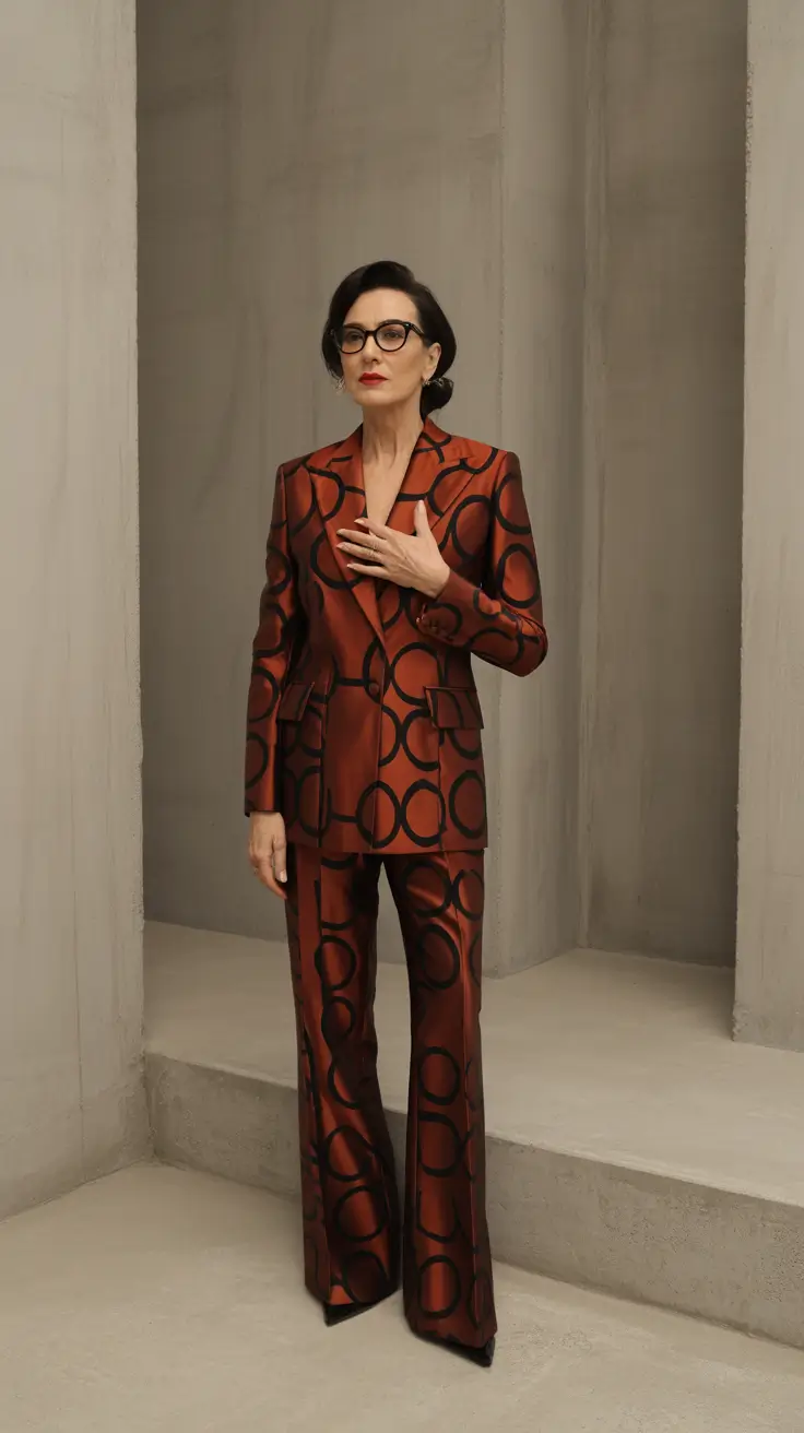 Outfits for Women Over 50 2026 - Retro Elegance