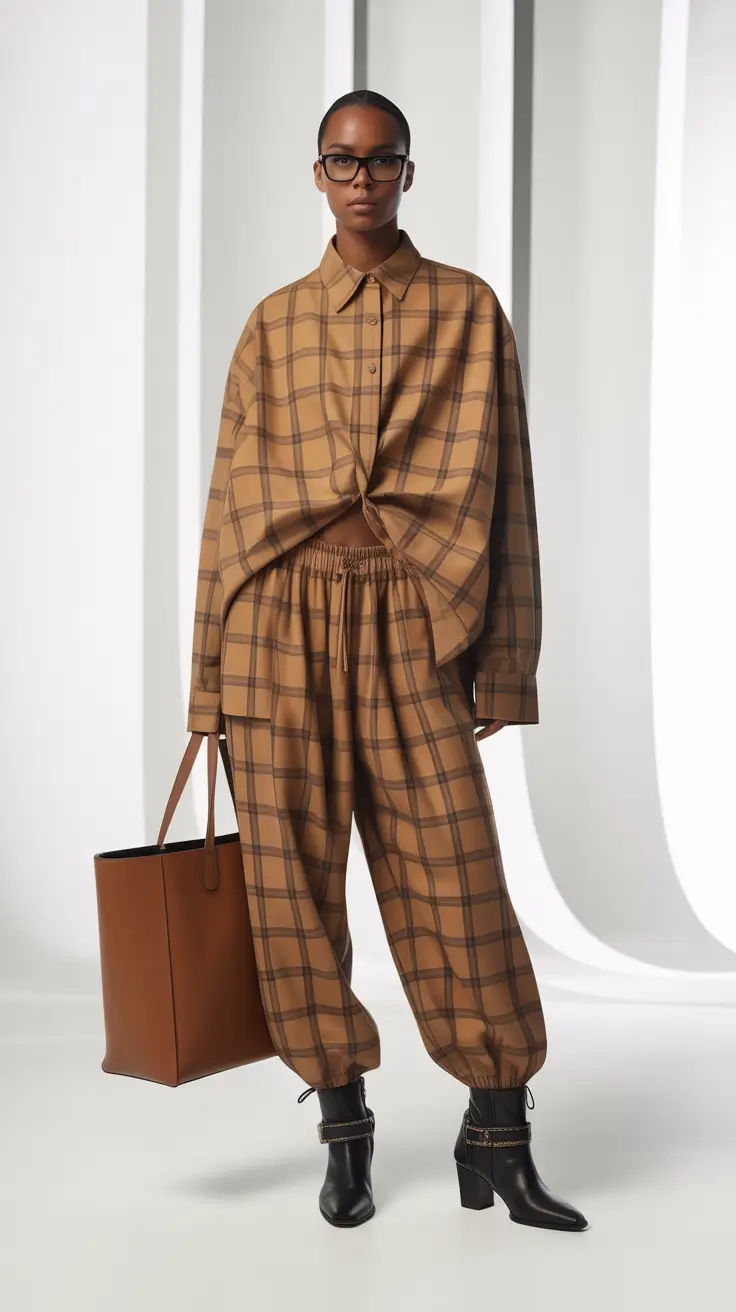 going out outfits 2026 Timeless Plaid with Modern Edge