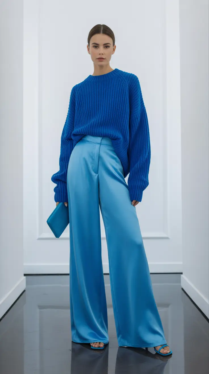 going out outfits 2026 Cool Blues and Minimal Power