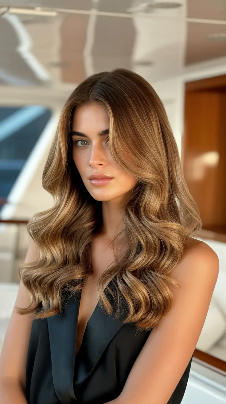 Hair Color Ideas to Look Younger 2026 Caramel Mocha Elegance