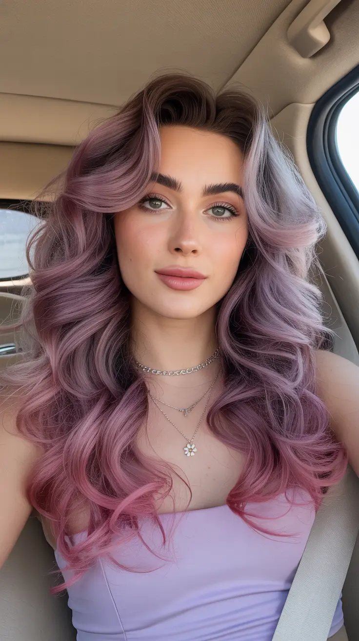 Hair Color Ideas to Look Younger 2026 Lavender Melt for the Bold at Heart