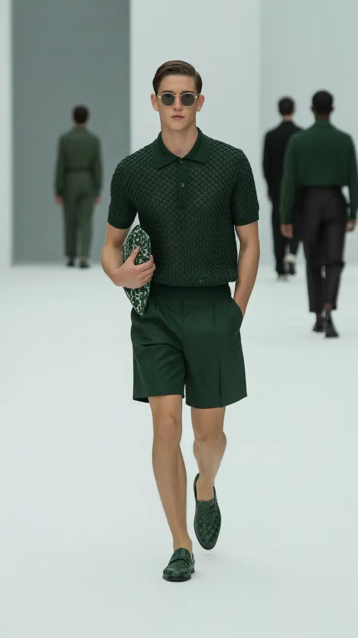 Outfits for Men 2026 Emerald Minimalism