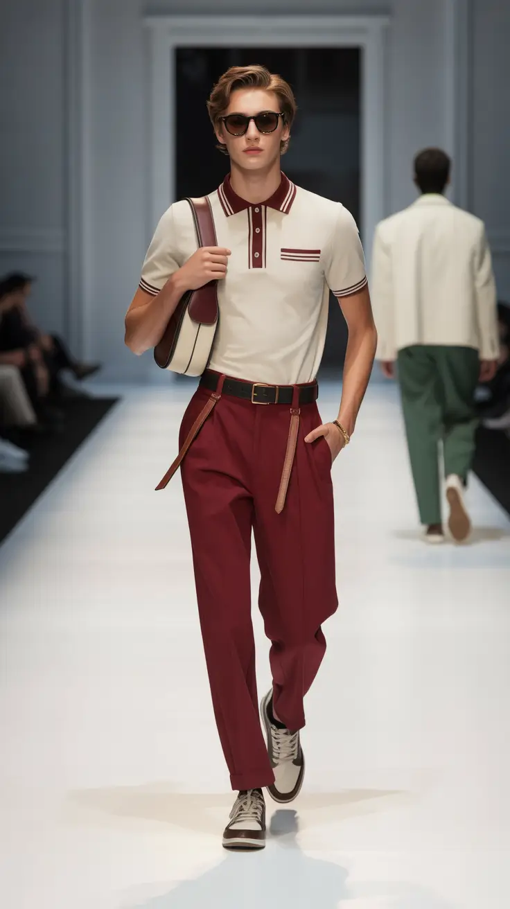 Outfits for Men 2026 Retro Polo Revival