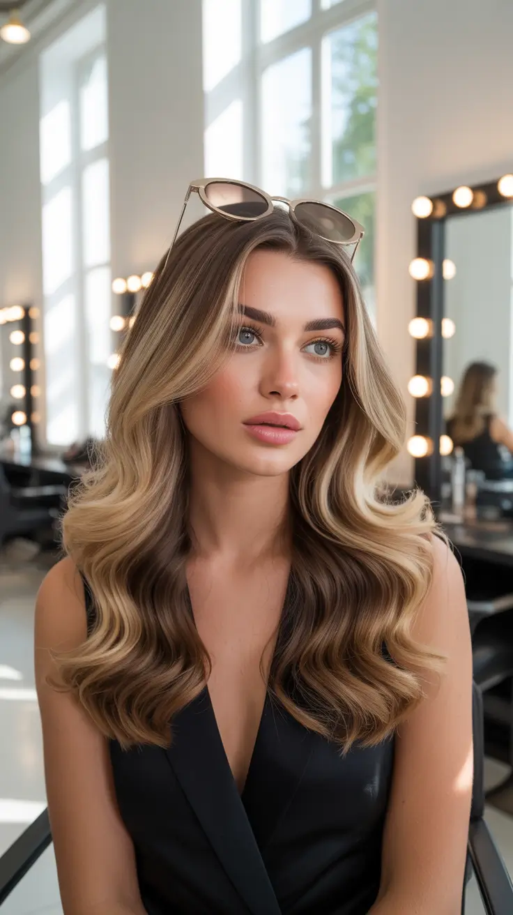 haircuts for long hair 2026 Soft Dimensional Blonde