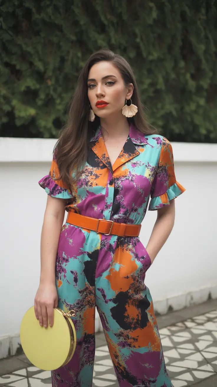 casual outfits 2026 Electric Bloom The Art of Color