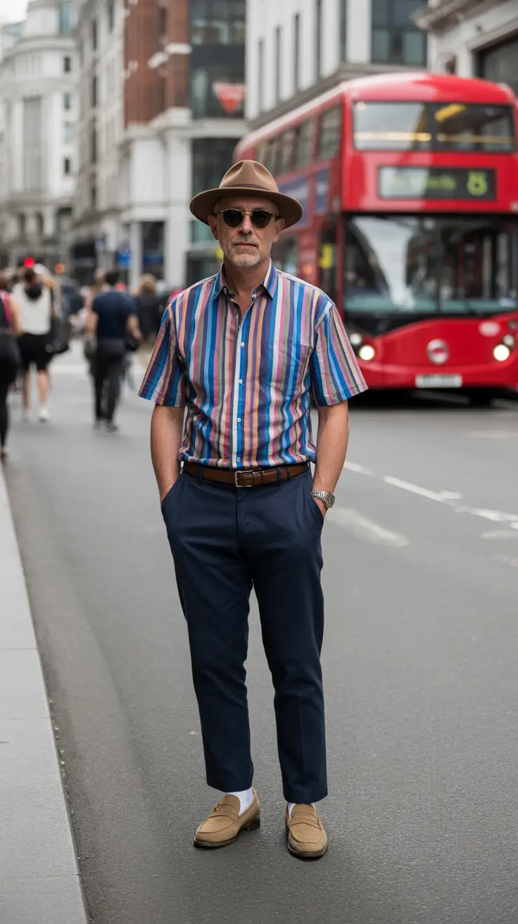 Outfits for Men Over 50 2026 City Street Sophistication